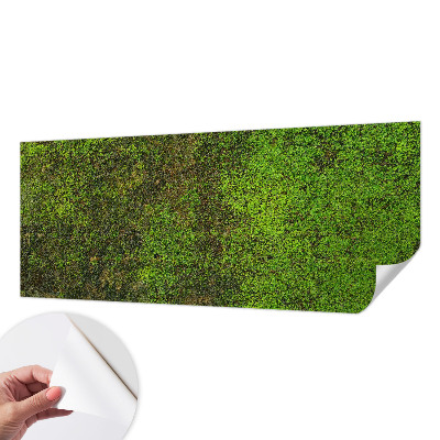 Papel mural con patrón decorativo Alfombra verde
