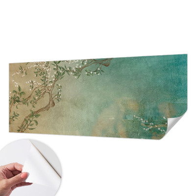 Papel mural texturado decorativo Armonía floral