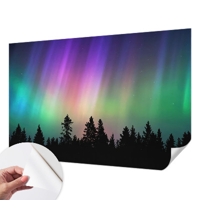 Mural de pared con estampado hermoso cielo mágico