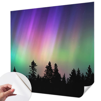 Mural de pared con estampado hermoso cielo mágico