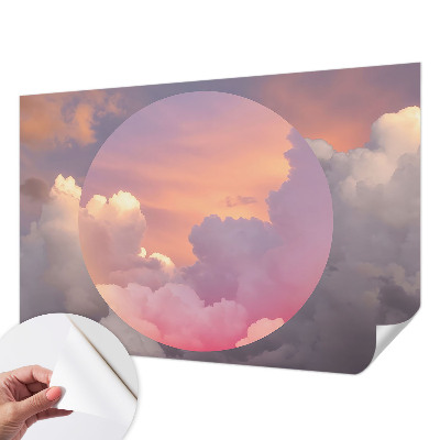 Fotomural decorativo para cabecero de cama Nubes etéreas