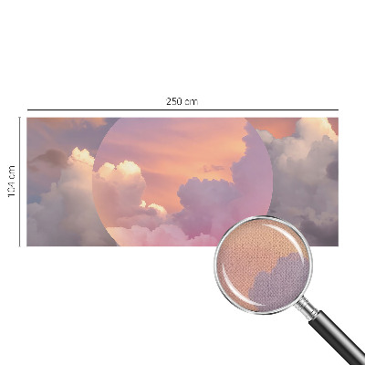 Fotomural decorativo para cabecero de cama Nubes etéreas