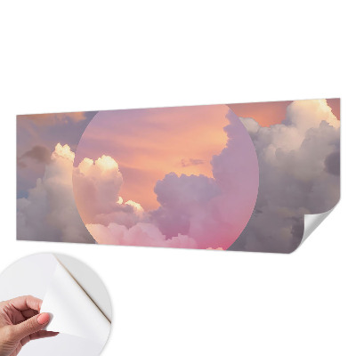 Fotomural decorativo para cabecero de cama Nubes etéreas