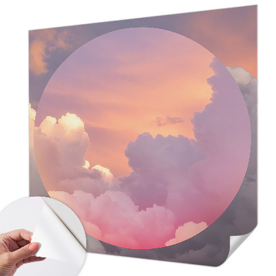 Fotomural decorativo para cabecero de cama Nubes etéreas