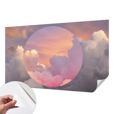 Fotomural decorativo para cabecero de cama Nubes etéreas