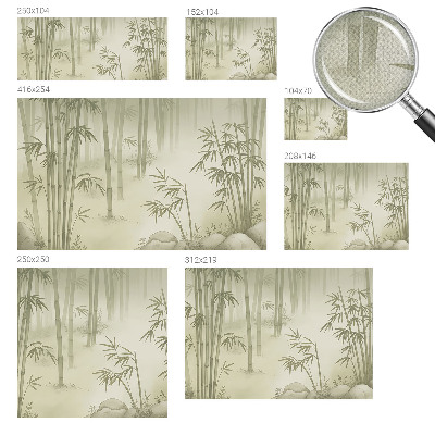 Papel mural con patrón decorativo Paisaje tranquilo