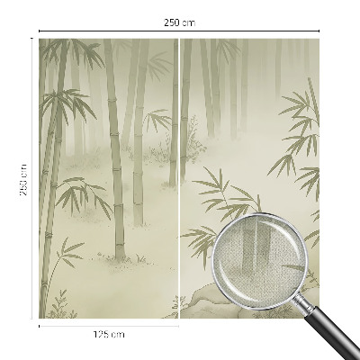 Papel mural con patrón decorativo Paisaje tranquilo