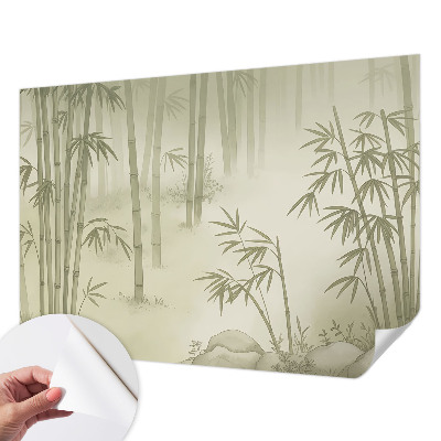 Papel mural con patrón decorativo Paisaje tranquilo