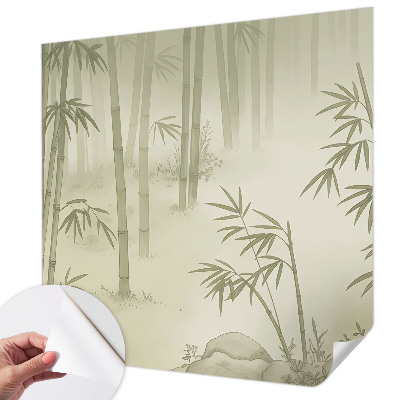 Papel mural con patrón decorativo Paisaje tranquilo
