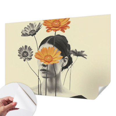 Papel mural texturado decorativo Visión surrealista