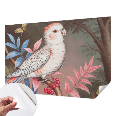 Papel mural texturado decorativo Naturaleza tropical