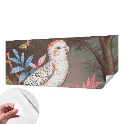 Papel mural texturado decorativo Naturaleza tropical