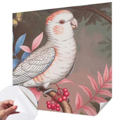 Papel mural texturado decorativo Naturaleza tropical