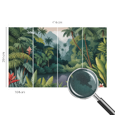 Fotomural decorativo para cabecero de cama Paisajes exóticos