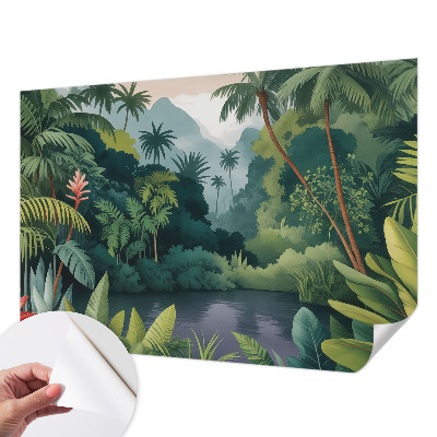 Fotomural decorativo para cabecero de cama Paisajes exóticos