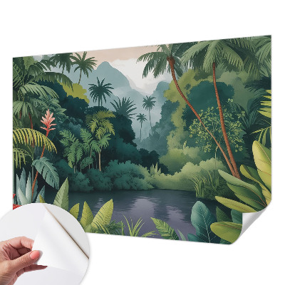 Fotomural decorativo para cabecero de cama Paisajes exóticos