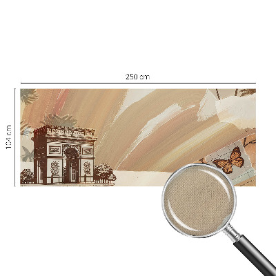 Mural de pared con estampado hermoso Viaje exótico