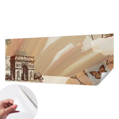 Mural de pared con estampado hermoso Viaje exótico