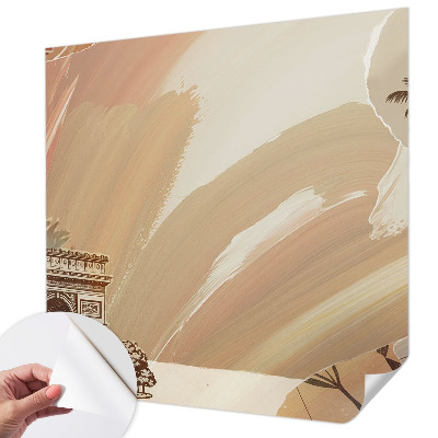 Mural de pared con estampado hermoso Viaje exótico