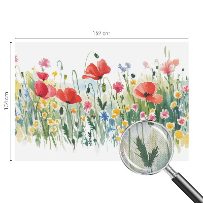 Fotomural decorativo para cabecero de cama Pradera de verano