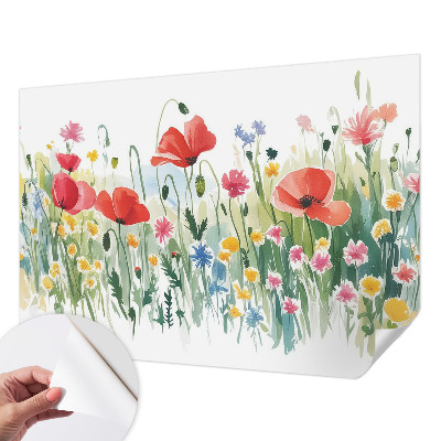 Fotomural decorativo para cabecero de cama Pradera de verano