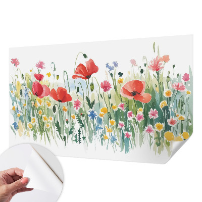 Fotomural decorativo para cabecero de cama Pradera de verano