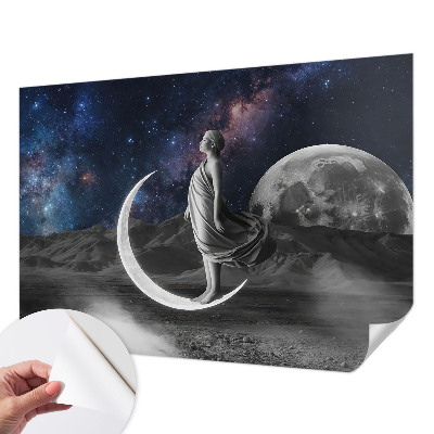 Mural de pared con estampado hermoso sueños nocturnos