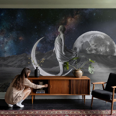 Mural de pared con estampado hermoso sueños nocturnos