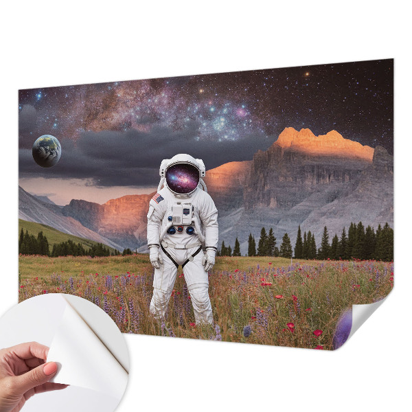 Papel mural con patrón decorativo Paisaje cósmico