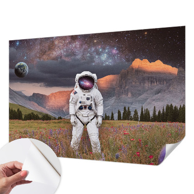 Papel mural con patrón decorativo Paisaje cósmico