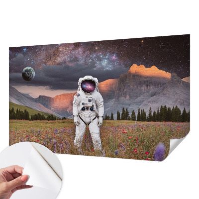 Papel mural con patrón decorativo Paisaje cósmico