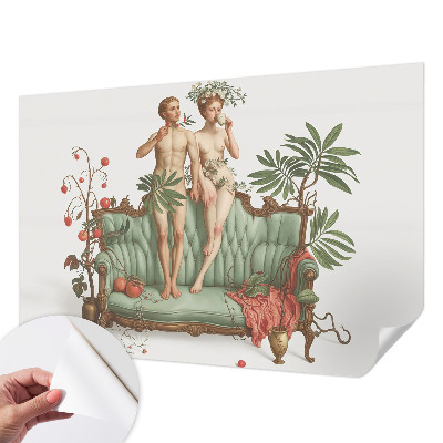 Papel mural texturado decorativo con diseño 
