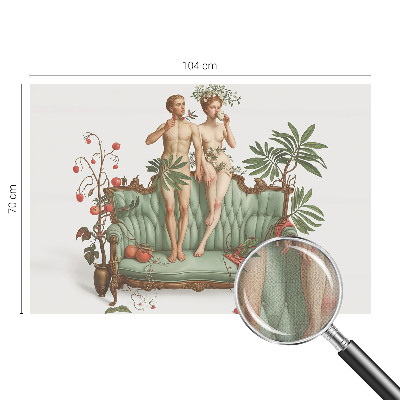Papel mural texturado decorativo Elegancia misteriosa