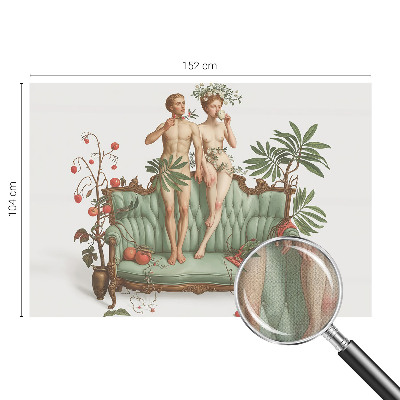 Papel mural texturado decorativo Elegancia misteriosa