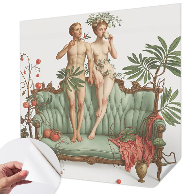 Papel mural texturado decorativo Elegancia misteriosa