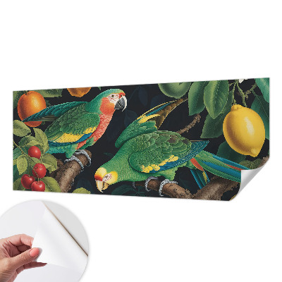 Papel mural con patrón decorativo Aventura tropical