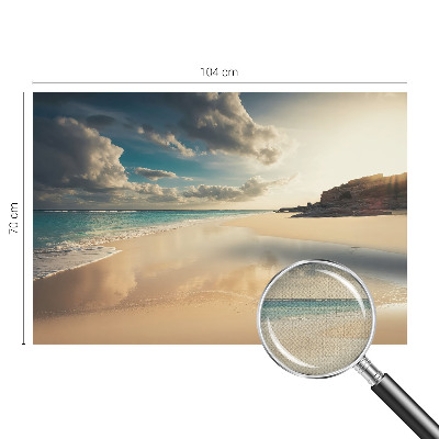 Mural de pared con estampado hermoso Costa soleada