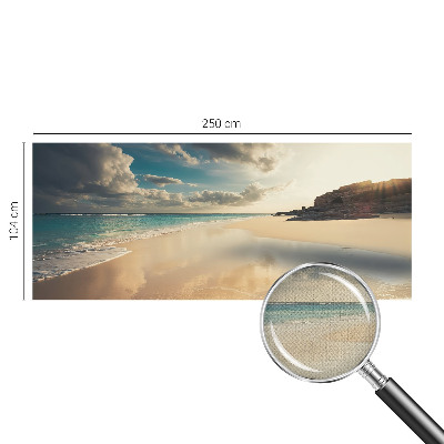 Mural de pared con estampado hermoso Costa soleada