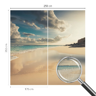 Mural de pared con estampado hermoso Costa soleada