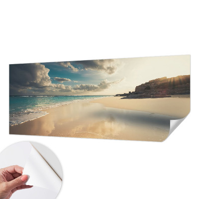 Mural de pared con estampado hermoso Costa soleada