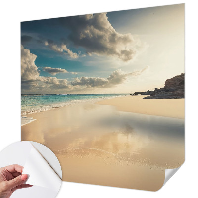 Mural de pared con estampado hermoso Costa soleada
