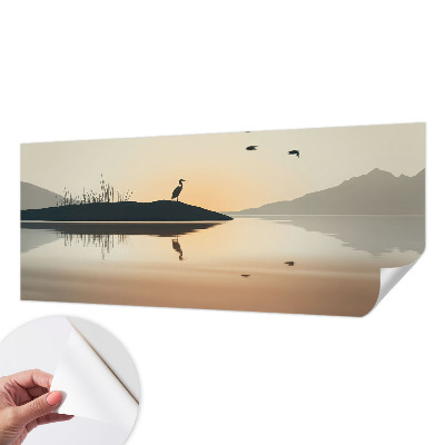 Papel mural con patrón decorativo Silencio matutino