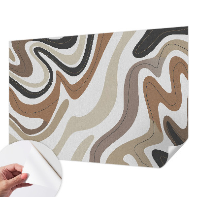 Fotomural decorativo para cabecero de cama Ondas armoniosas