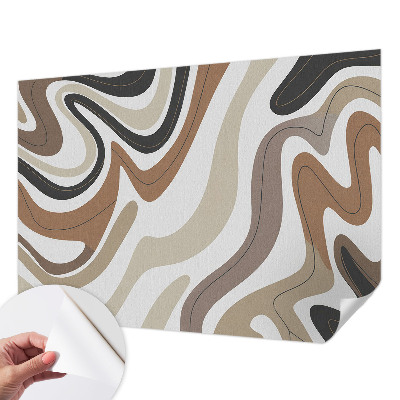 Fotomural decorativo para cabecero de cama Ondas armoniosas