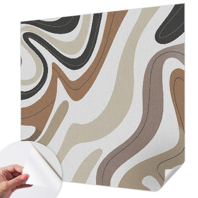 Fotomural decorativo para cabecero de cama Ondas armoniosas