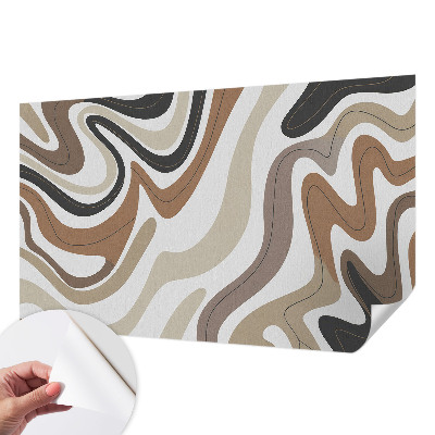 Fotomural decorativo para cabecero de cama Ondas armoniosas