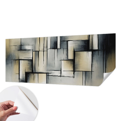 Fotomural decorativo para cabecero de cama Geometría abstracta