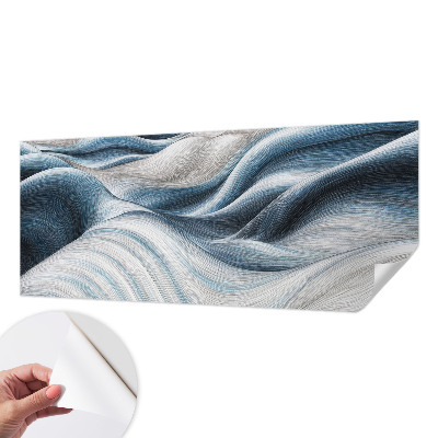 Papel mural con patrón decorativo Ondas suaves