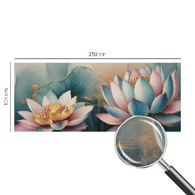 Mural de pared con estampado hermoso Lotos de la Armonía