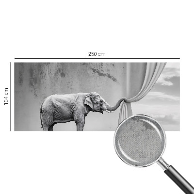 Mural de pared con estampado hermoso Elefante surrealista